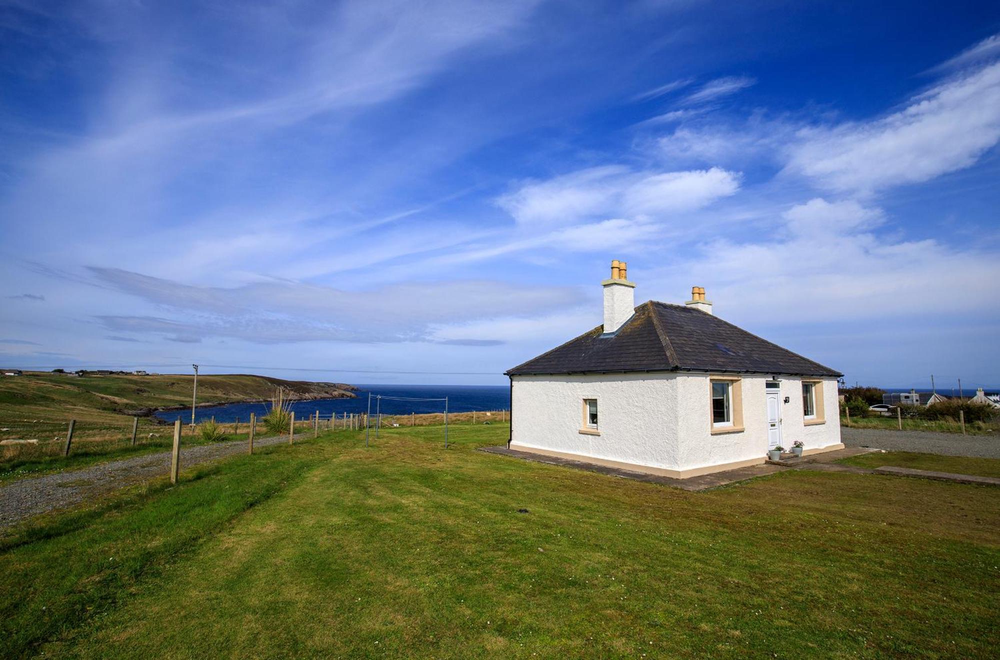 Coleil Cottage Garrabost Bagian luar foto